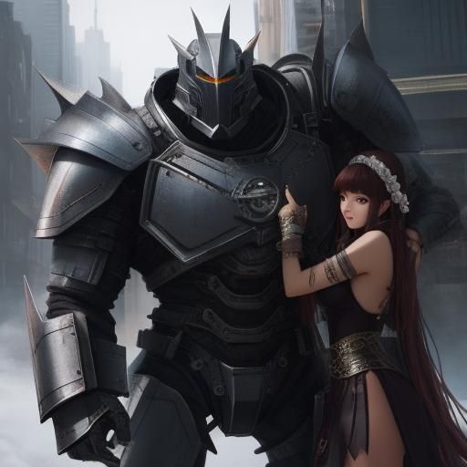 Metal Monster Tamed by a Beautiful Girl