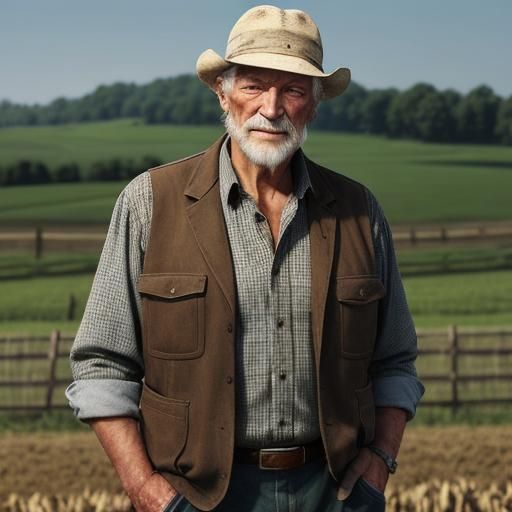Old farmer