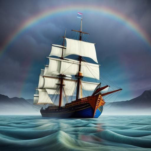 Rainbow after the storm