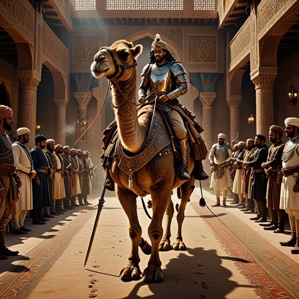 Prince Ali's Majestic Camel and Mouse Fashion Show