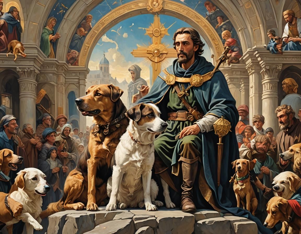 Saint Roch, patron saint of dogs 3