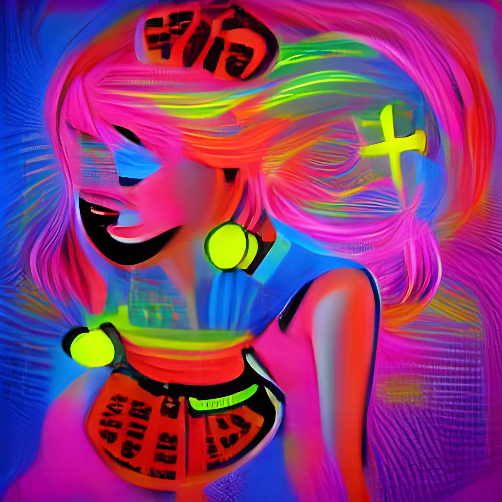 Carefree Girls Enjoying a Fun Day