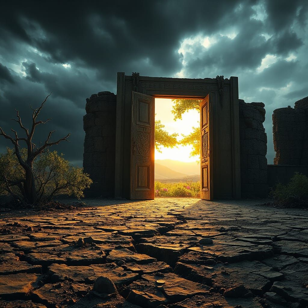 Barren Wasteland Gives Way to Paradise