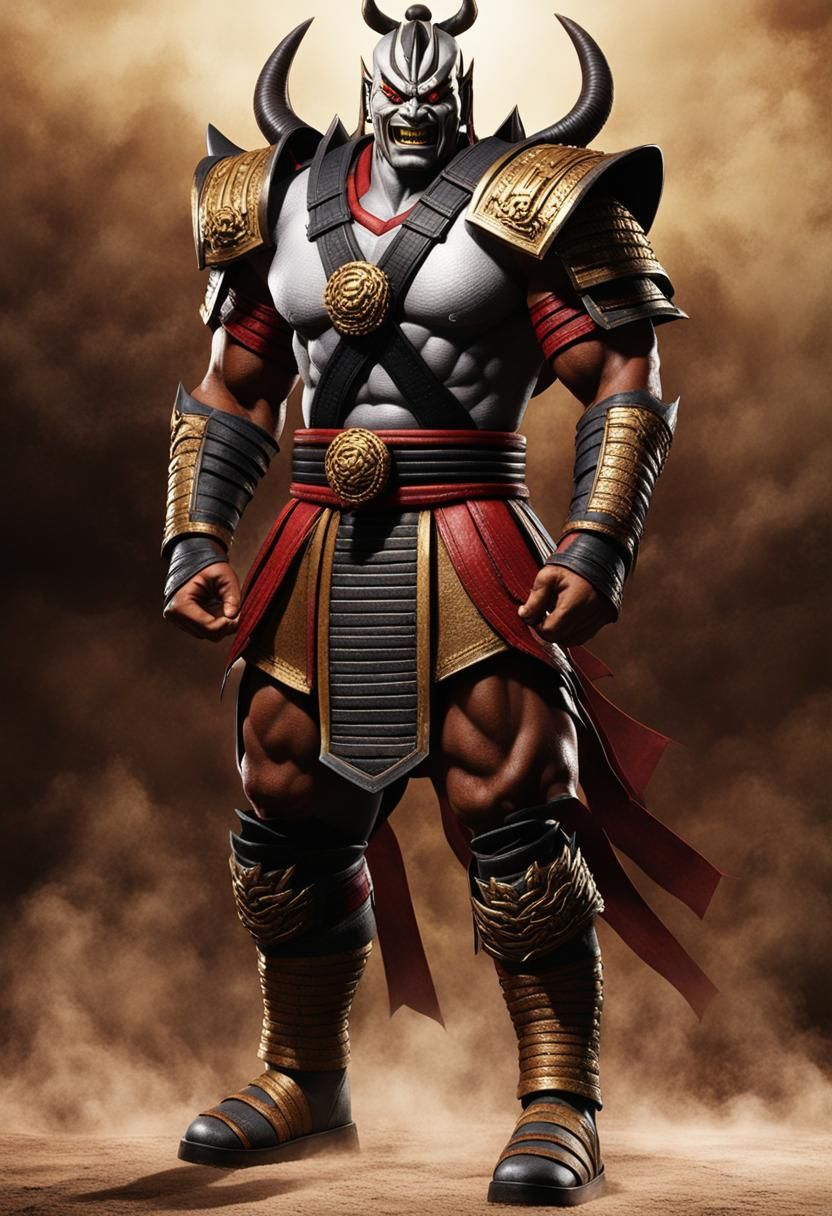 Ultrarealistic Kintaro in Shao Kahn's Arena
