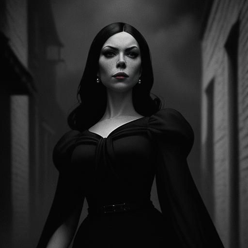 Laura Prepon in Film Noir Style