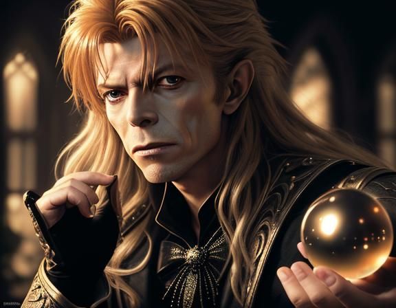 Jareth the Goblin King Portrait in High Detail