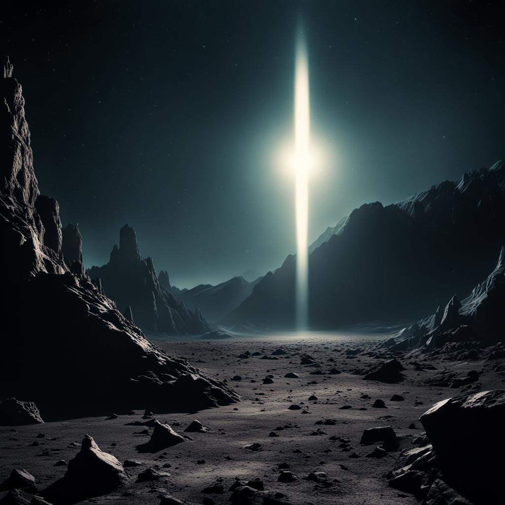 Shining Beacon Lights Celsius Cluster: Cinematic Film Still