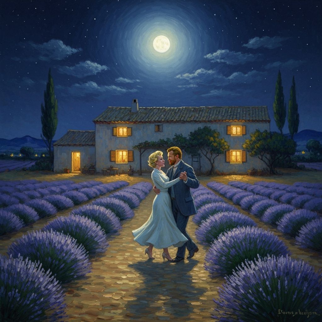 Moonlight Dance in Provence