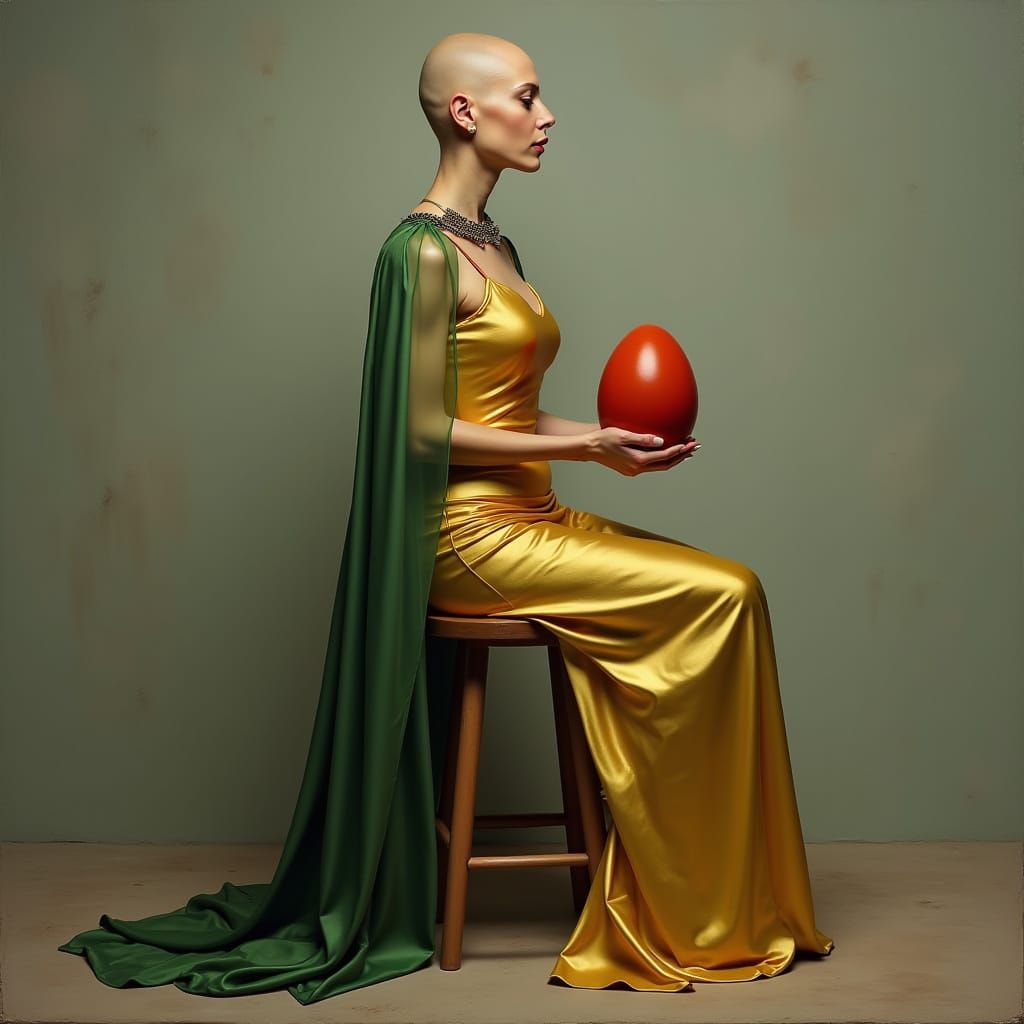 The Guardian With a Red Egg