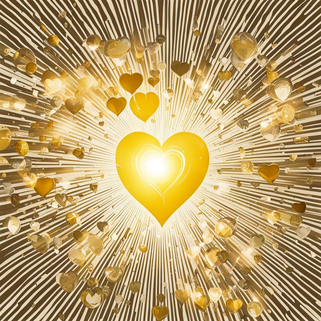 Heart Bursting with Sunshine and Champagne