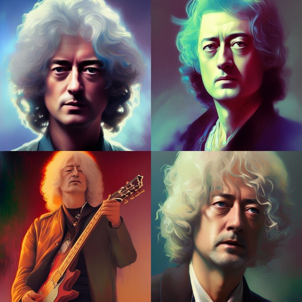 Jimmy Page from Led zeppelin