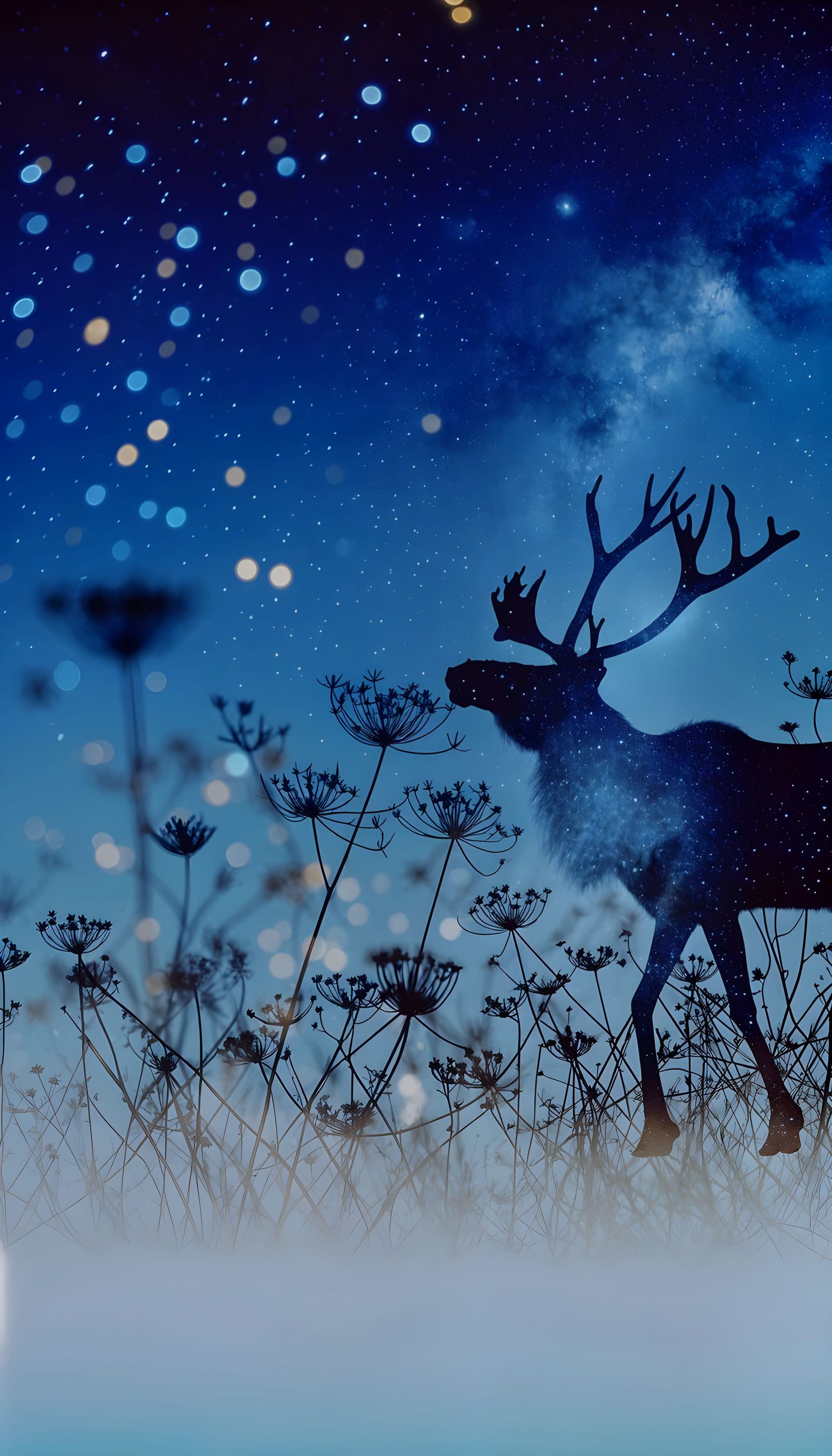 #10 Reindeer Silhouette