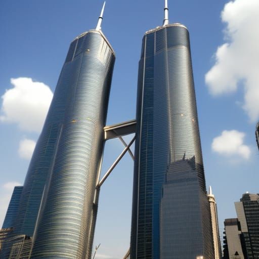 AI Image of the Twin Towers