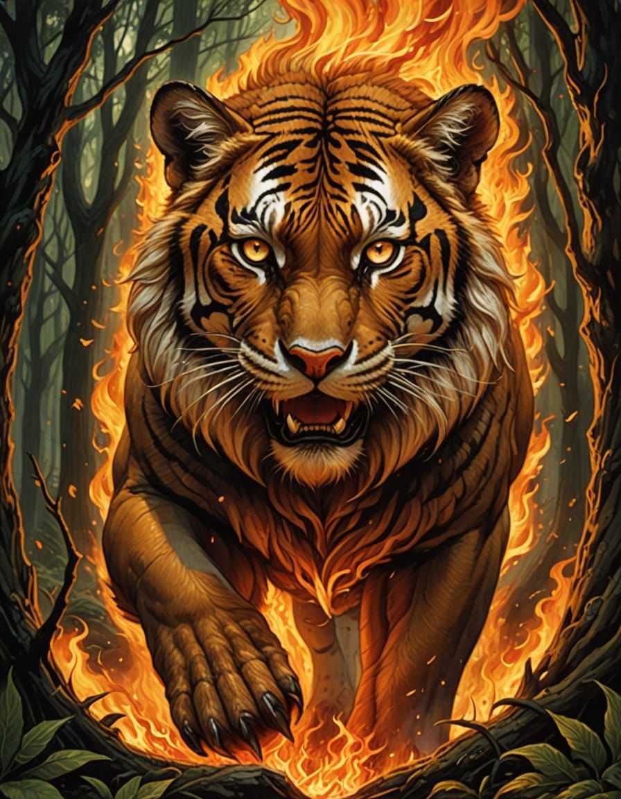 Prompt - The Tyger by William Blake