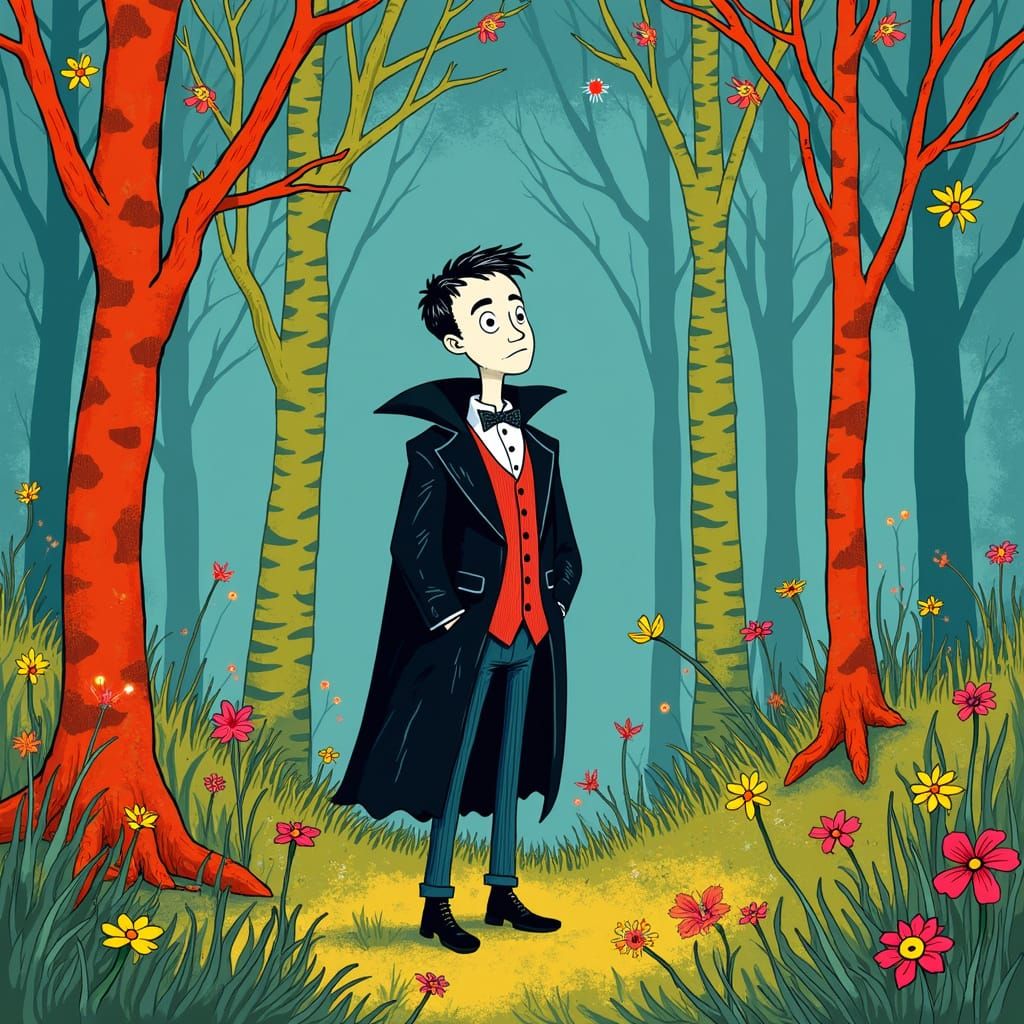 Edward the Whimsical Vampire: A Dr. Seuss-Inspired Tale