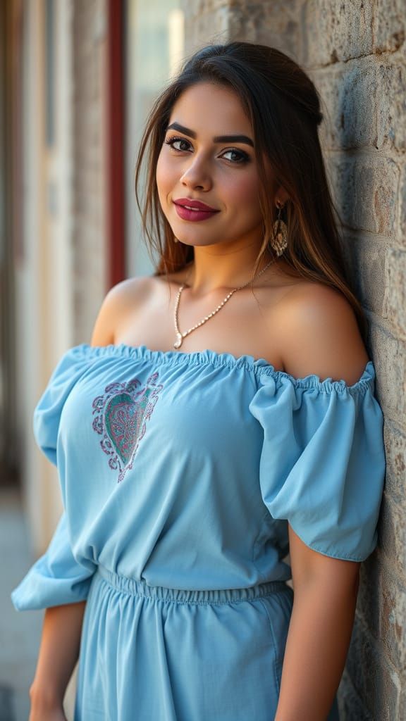 Venezuelan Goddess Maria Rosa in Ethereal Beauty