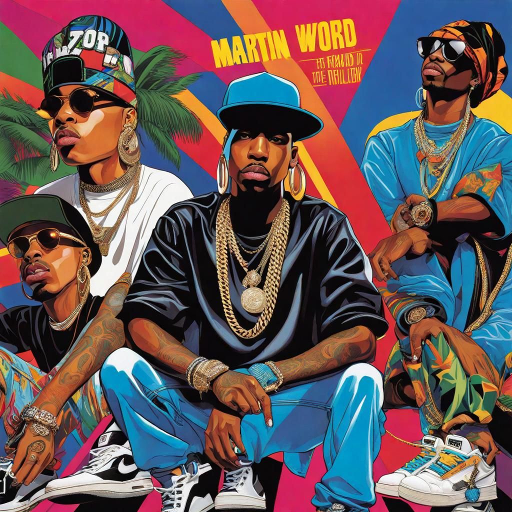 Bold Hip-Hop Fashion: Oversized Style and Iconic Accessories