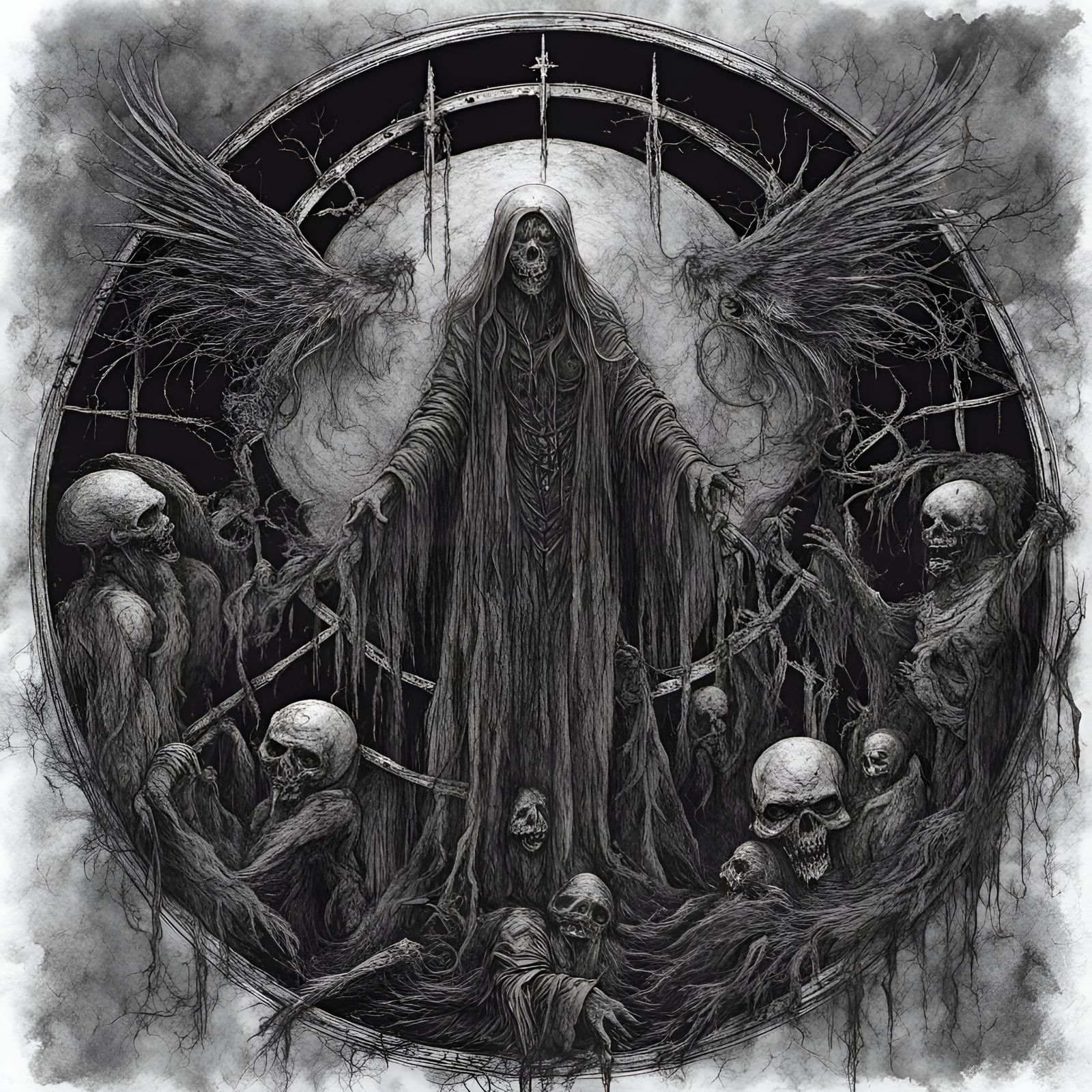 Zombie Angels at the Gates of Hell