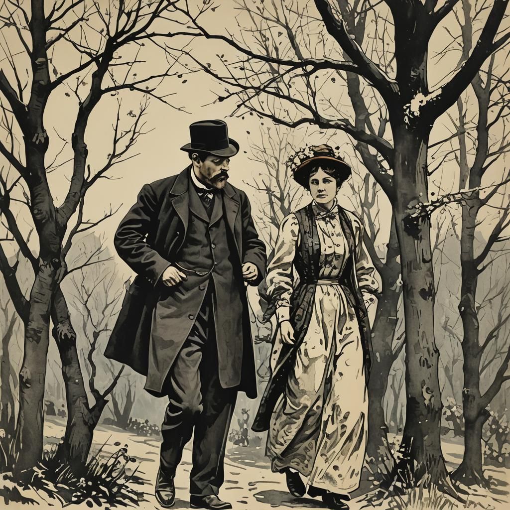 Poster for Chekhov's 'The Cherry Orchard'