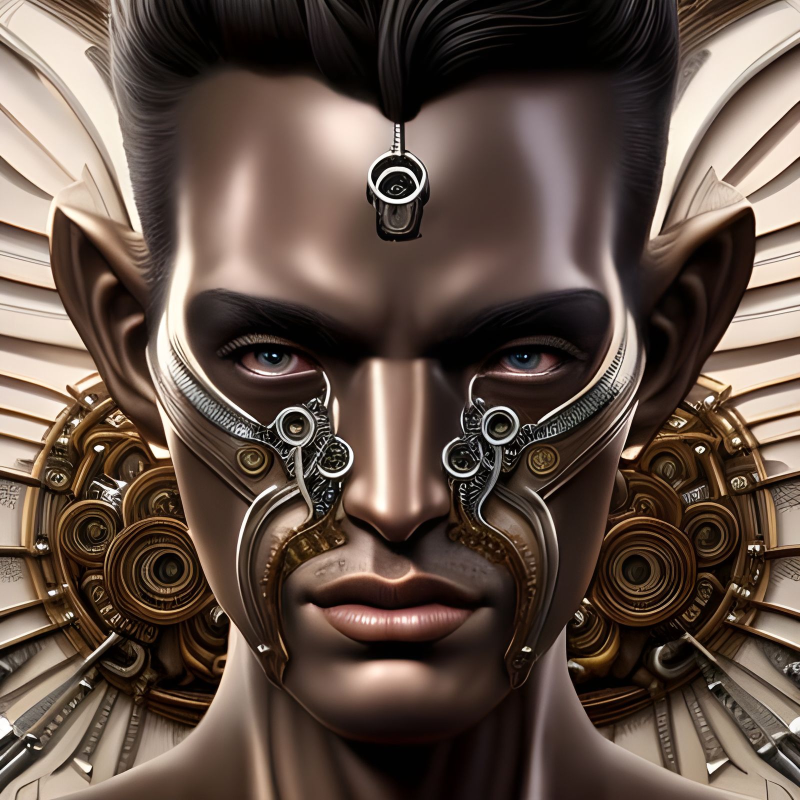 Handsome Humanoid Male Alien 7