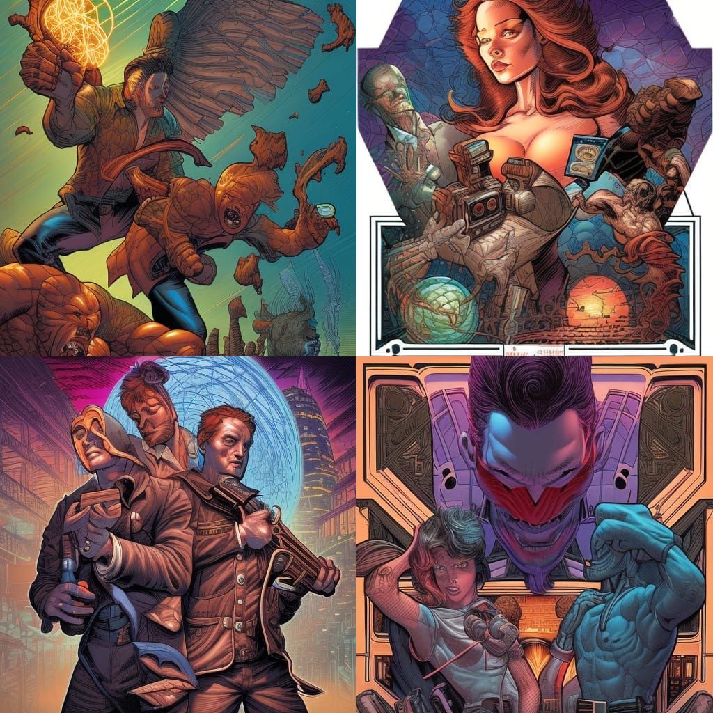 Welcome to the Internet: Comic Book Art Style