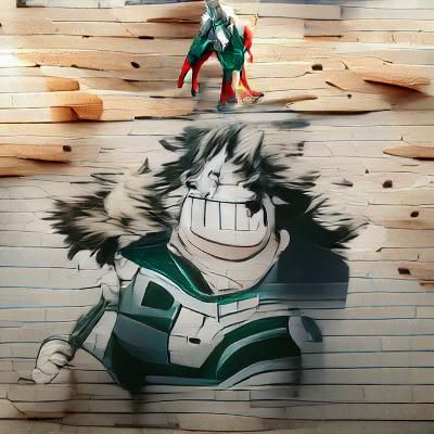 Dynamic My Hero Academia Fan Art