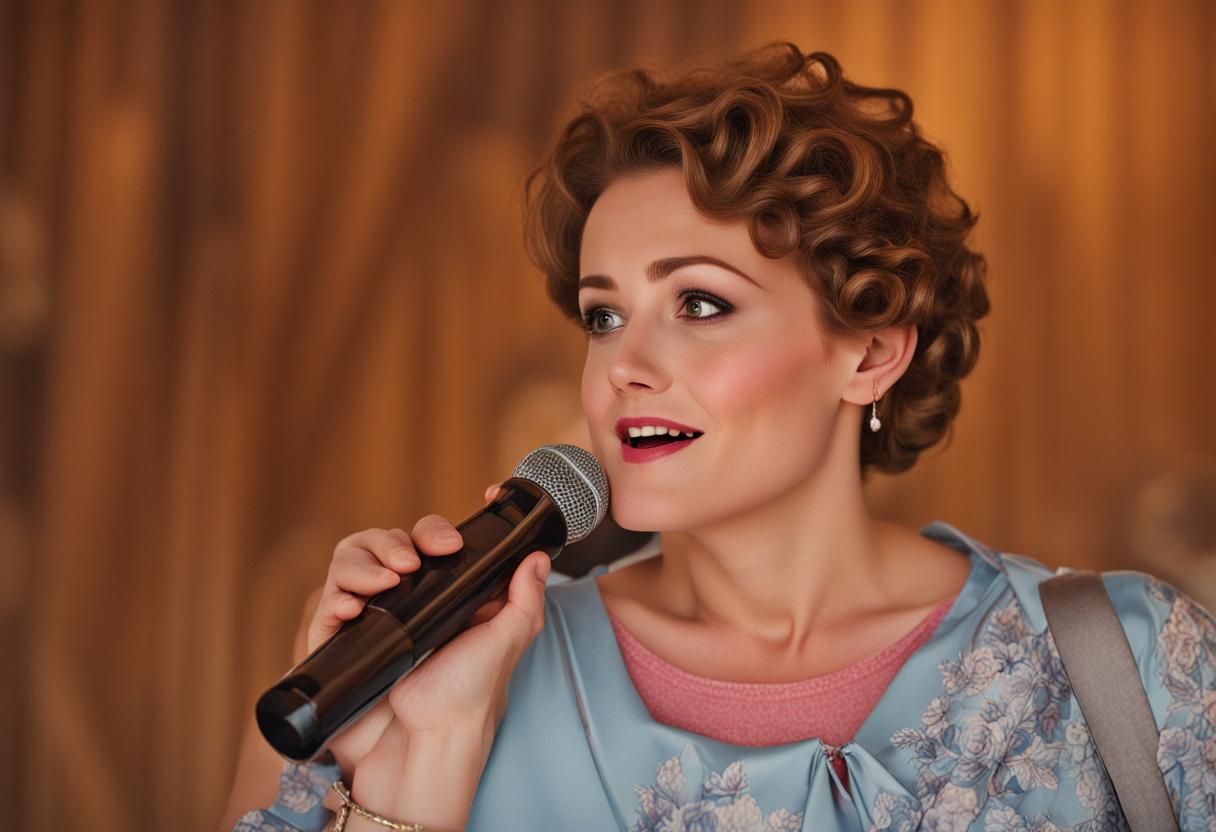 Disney-Style Animated Woman