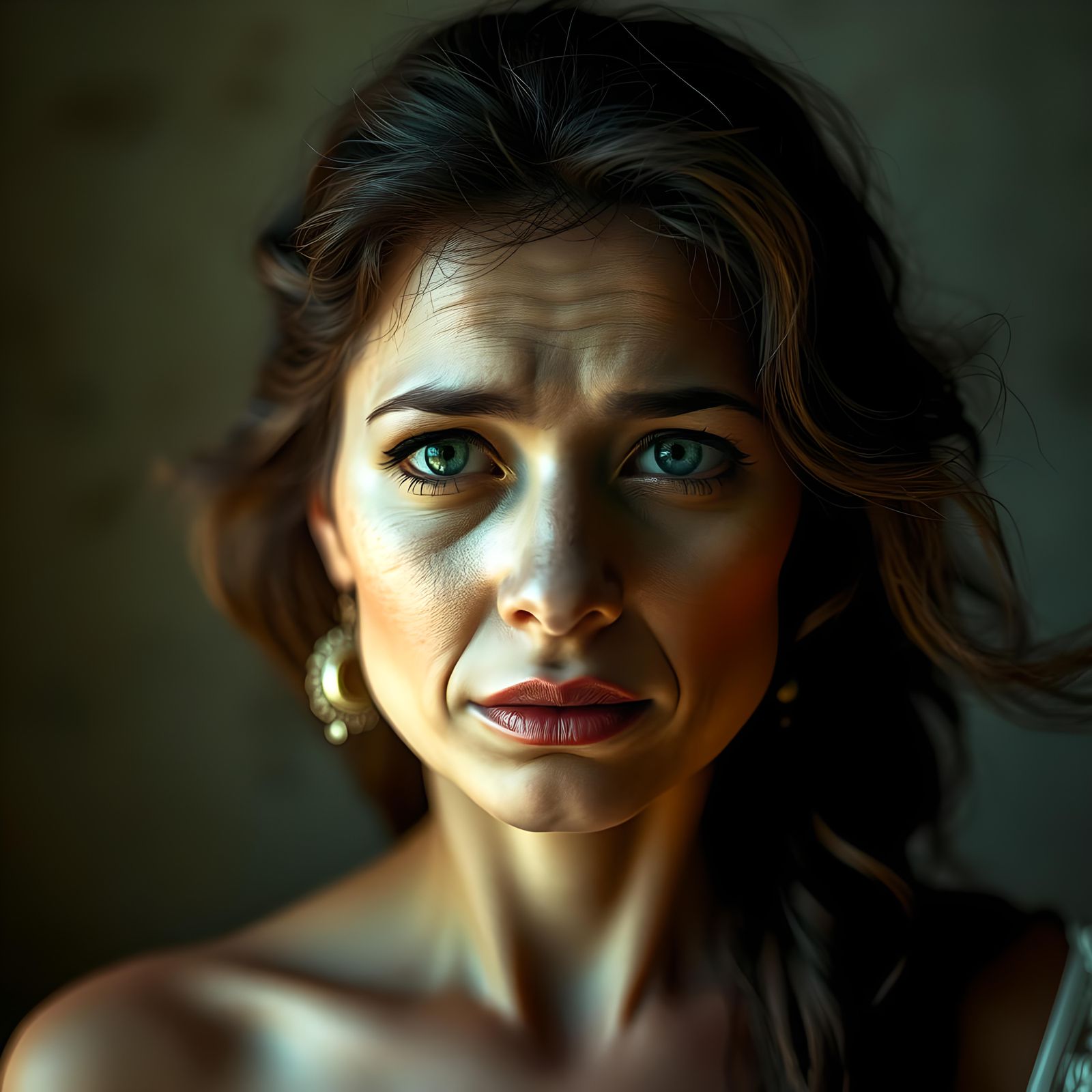 Life's Essence: A Cinematic and Vibrant Portrait