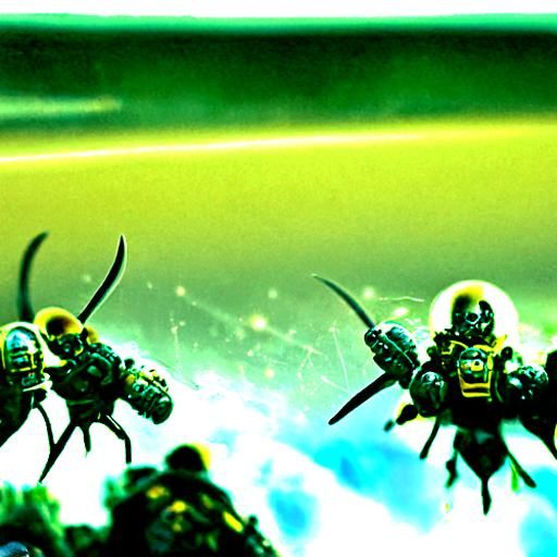 Futuristic Killer Bees from Outer Space