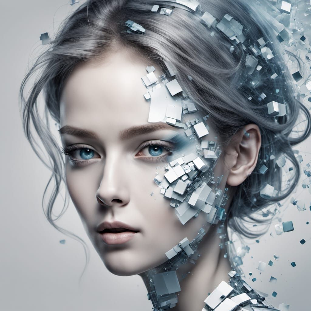 Digital Face Disintegration: A Study in Virtual Identity