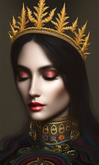 Golden Crown Of Ferns