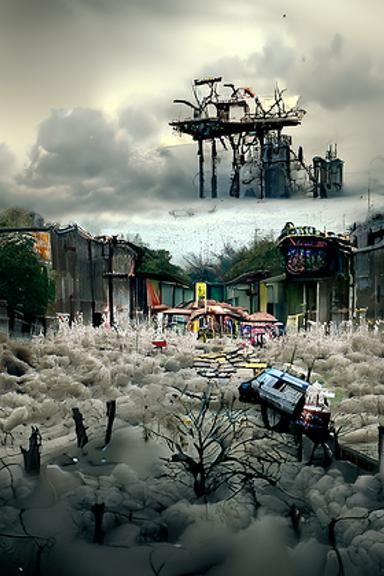 Surreal Post-Apocalyptic Wonderland