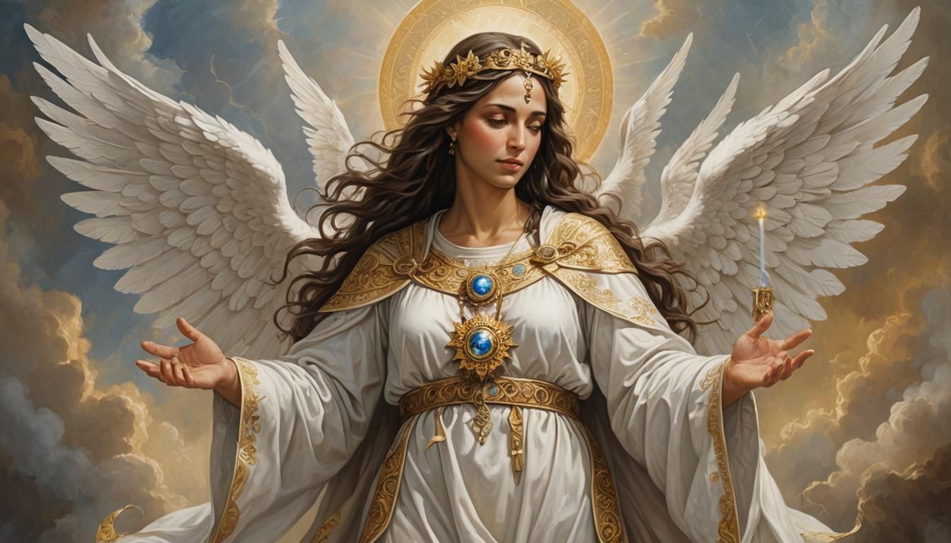 Damabiah (Female Angels)(Hebrew: דמביה) is a Kabbalistic ang...