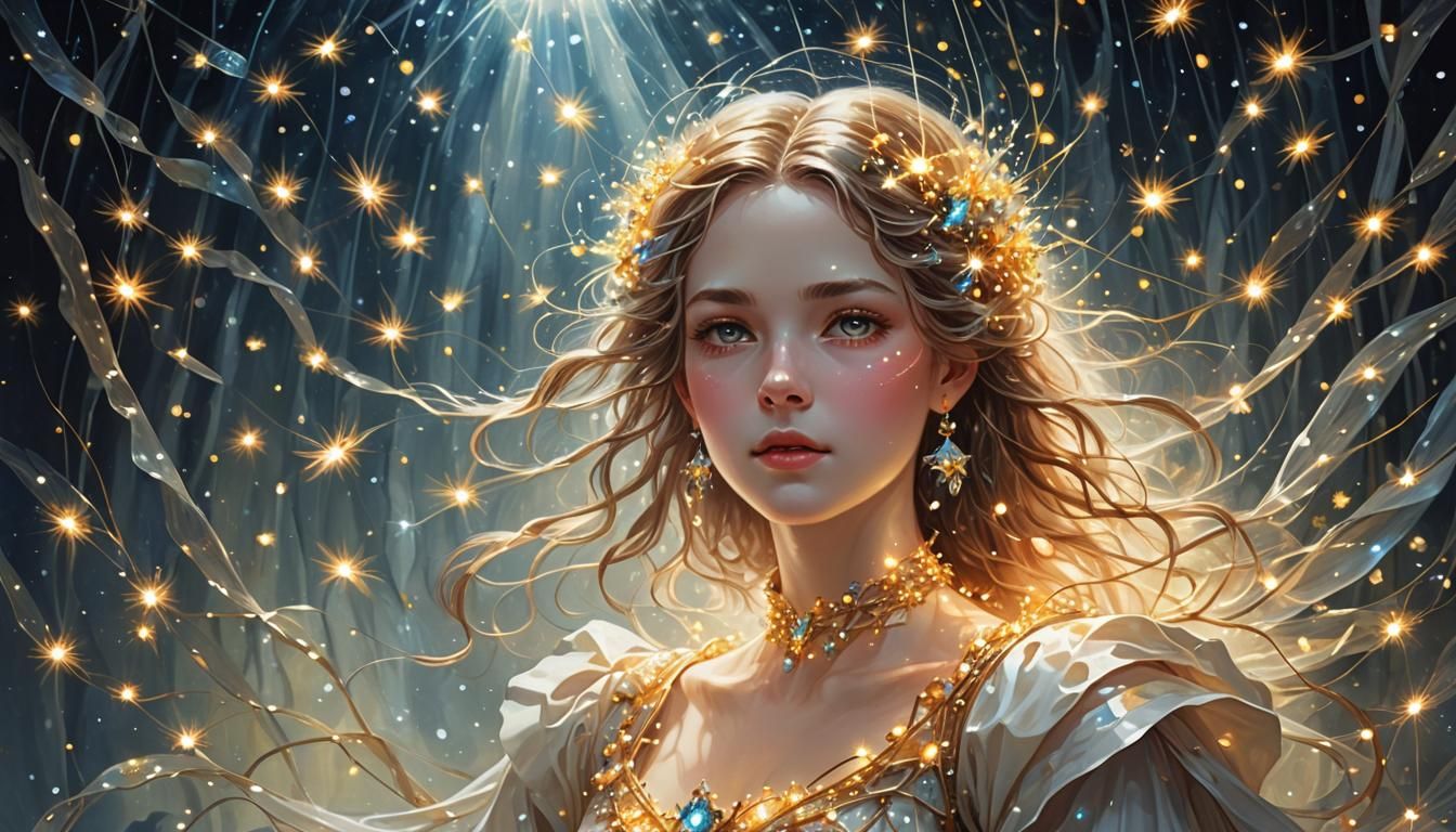 Ethereal Fireflies Frame Optic Fiber Network