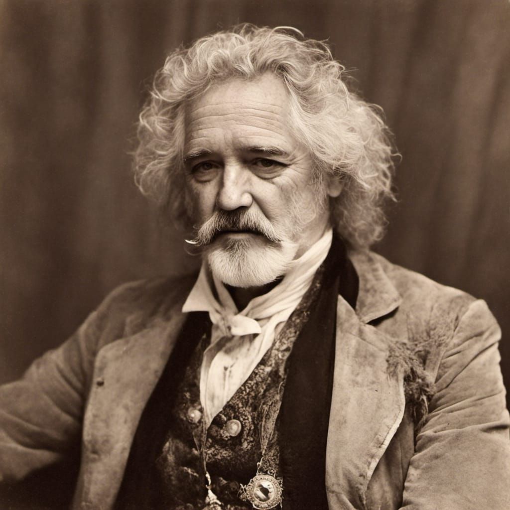 19th Century Portrait in Mathew Brady Style