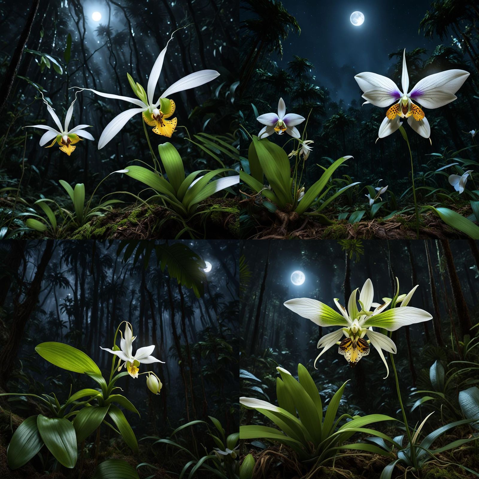 Madagascar Orchid Pollination by Xanthopan Moth