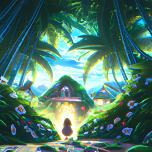 Ayahuasca Trip in Hawaii: Studio Ghibli Anime