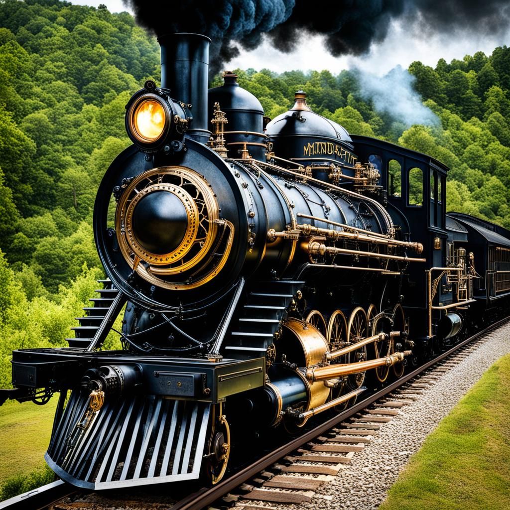 Steampunk Engine: Midnight Train to Georgia