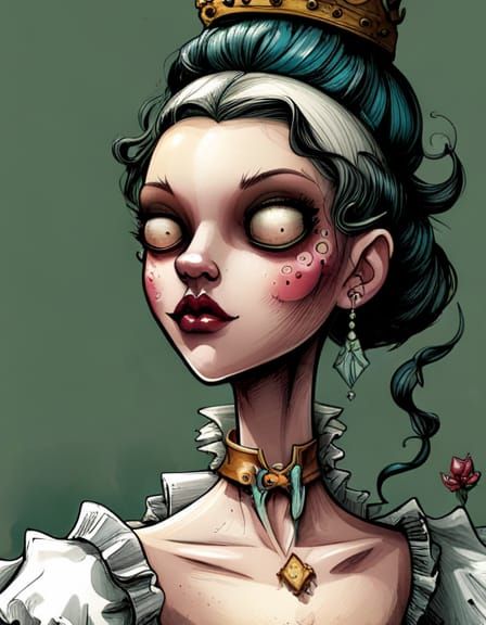 Slime Diva in High-Fashion Liquid Dress