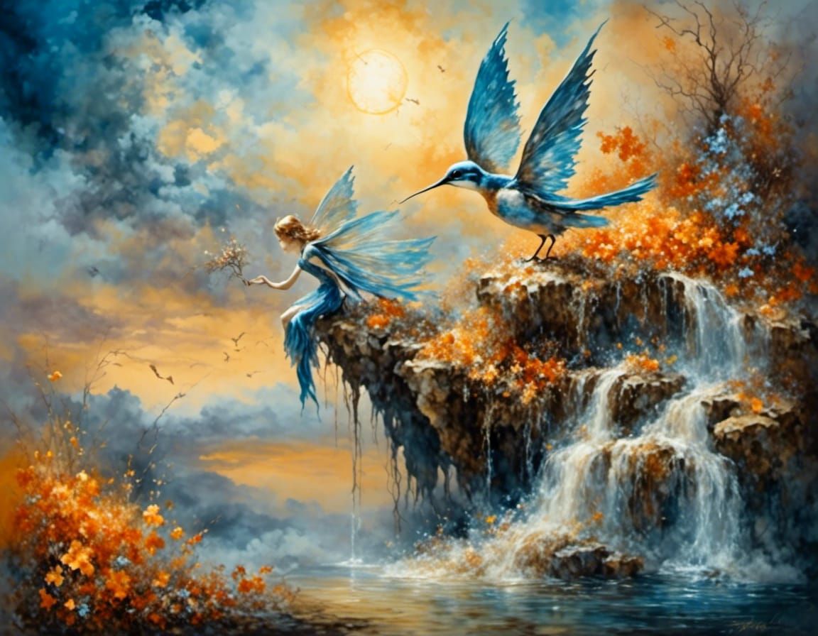 The Swallow's Tail in Surrealist Dreamscape