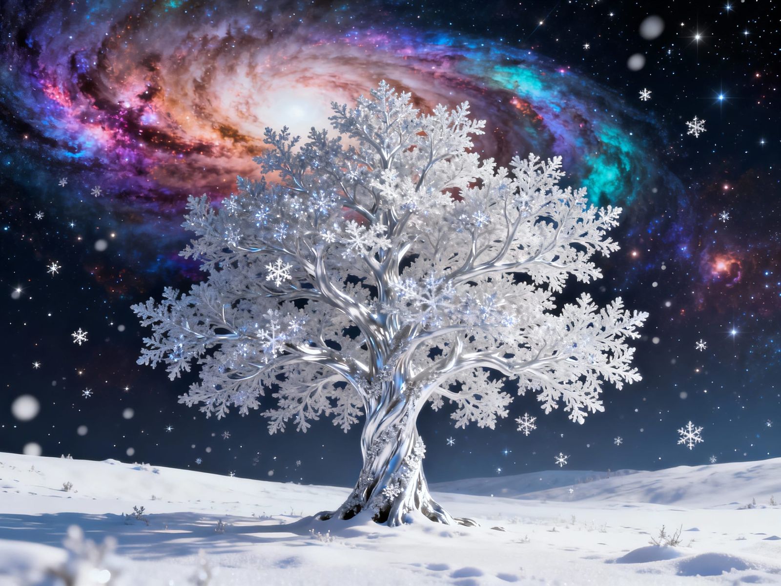 A magic tree, time to wonder.