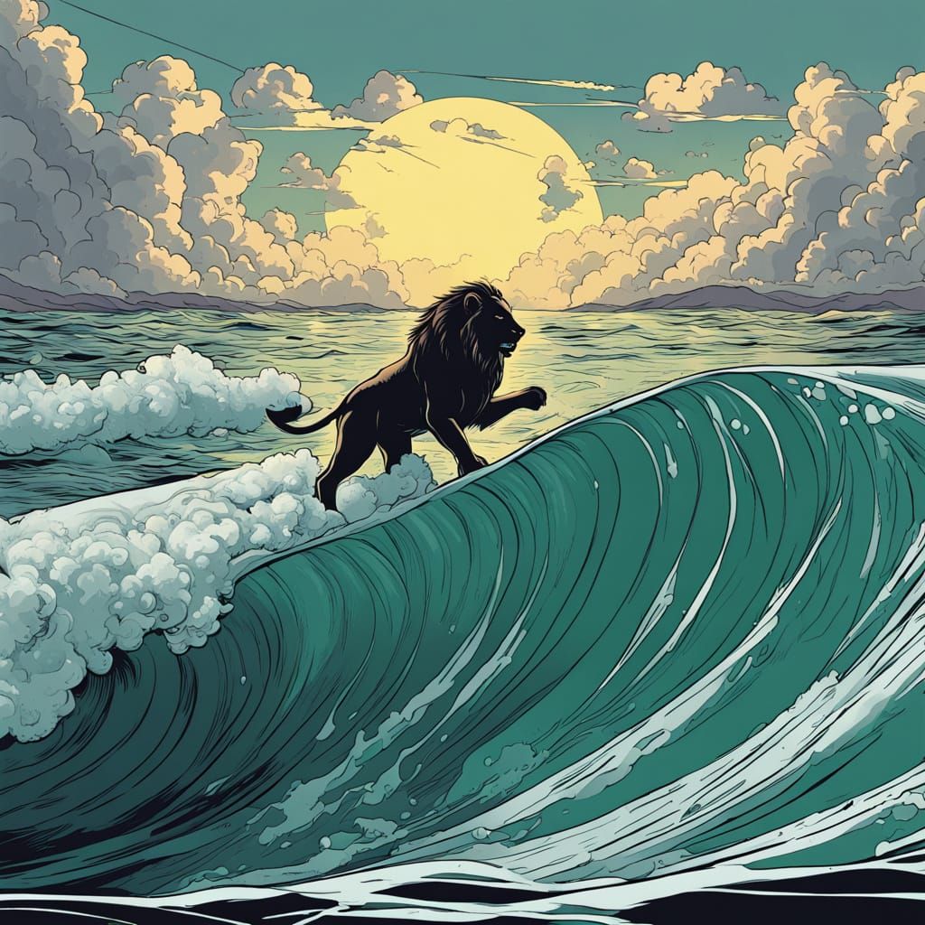 Expressionist Ocean Photography in Vibrant Colors