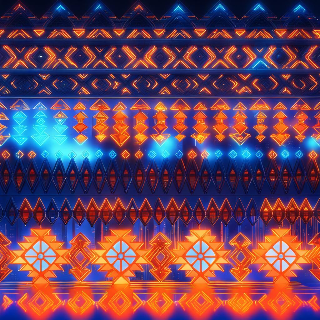 Heroic Anime Portrait in Futuristic Cityscape