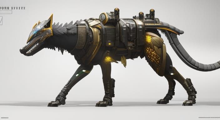 Art of the Ninja Dog!