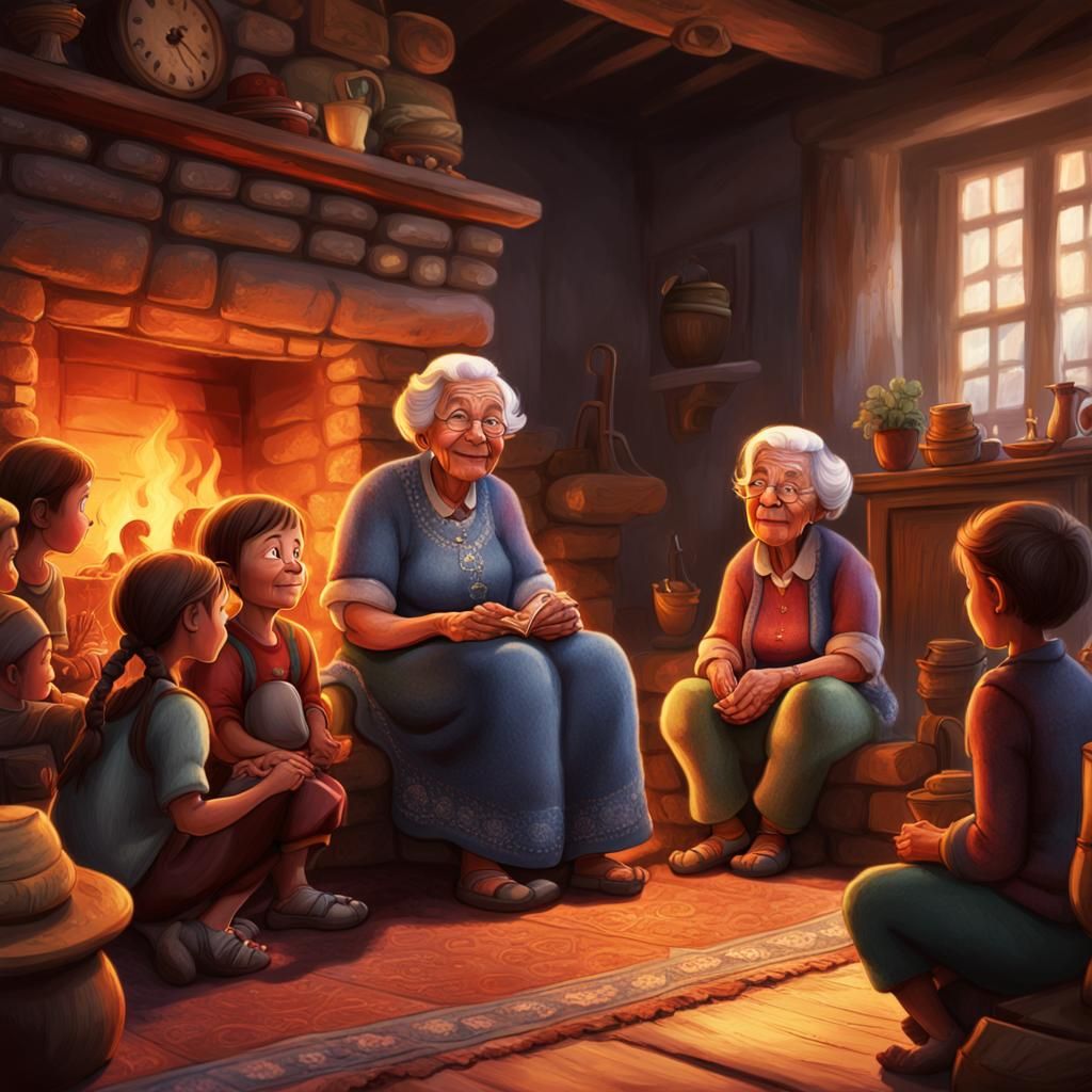 Grandma Rose's Stories: A Disney Style Animation