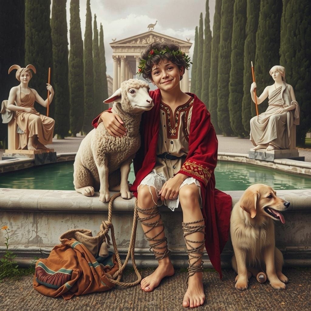 Woman in a Cozy, Impressionist-Inspired Interior