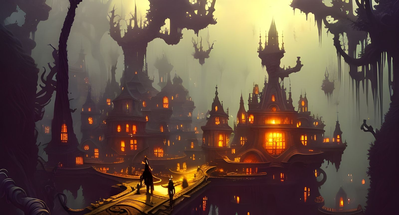 Whimsical Fairyland in 3D Comic Pop Art