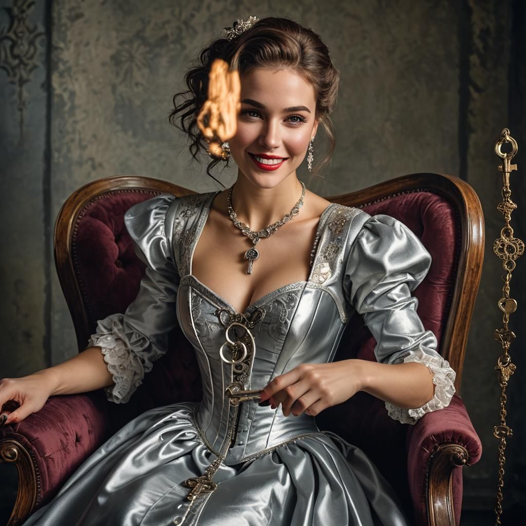 She's the key holder.