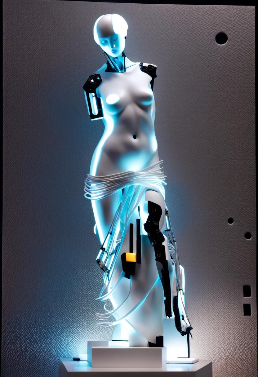 Android Replica Crafts Hyperrealistic Venus of Milo Sculptur...