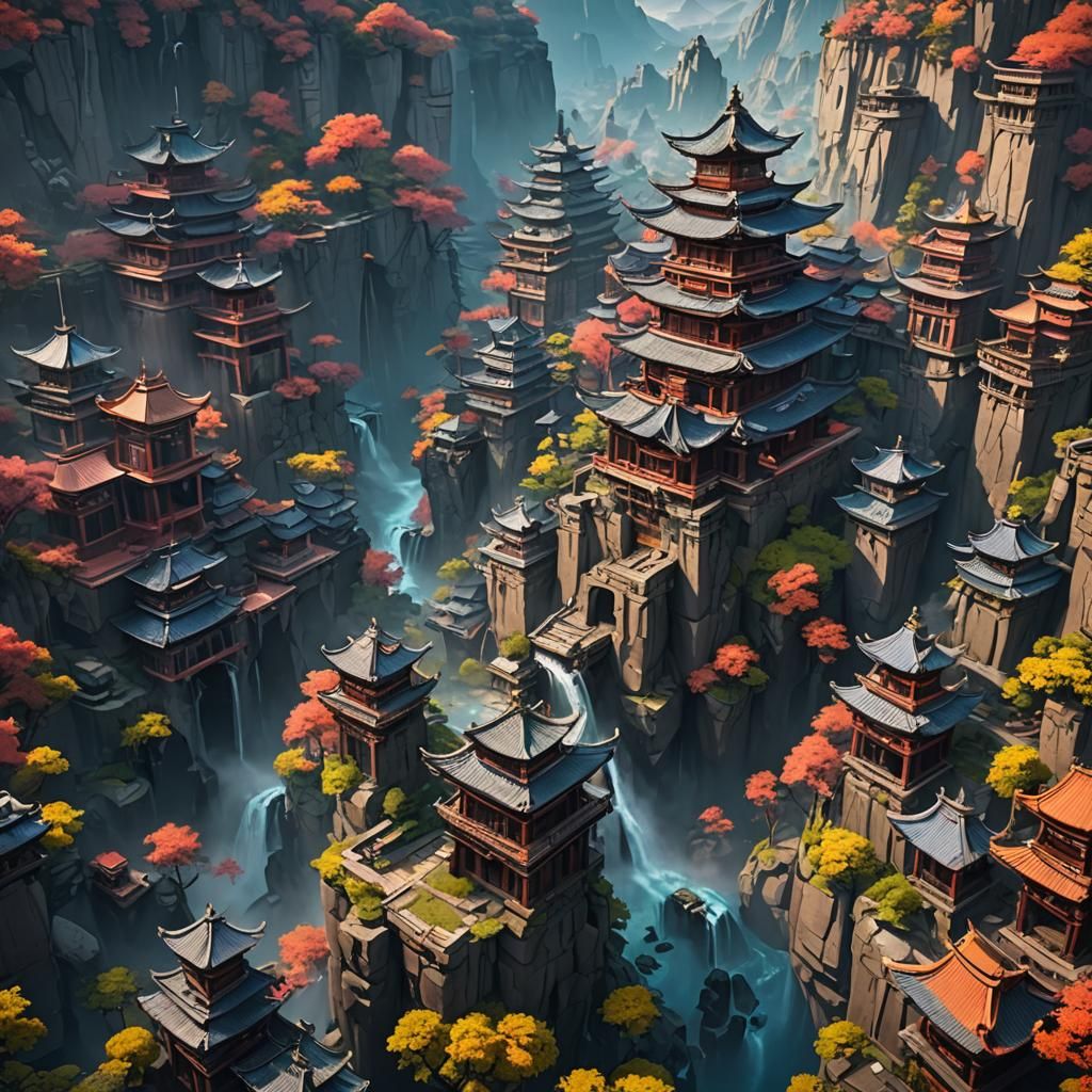 Ninja with Low Taper Fade: Detailed Matte Painting